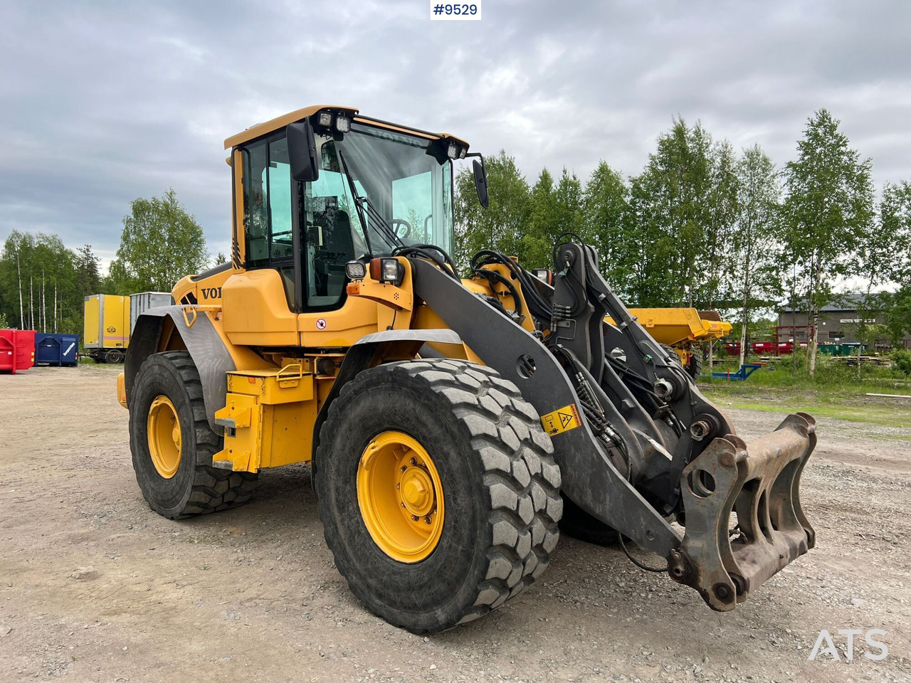 Wheel Loader Volvo L60F (SEE VIDEO) - Radlader: das Bild 1 Wheel Loader Volvo L60F (SEE VIDEO) - Radlader: das Bild 1