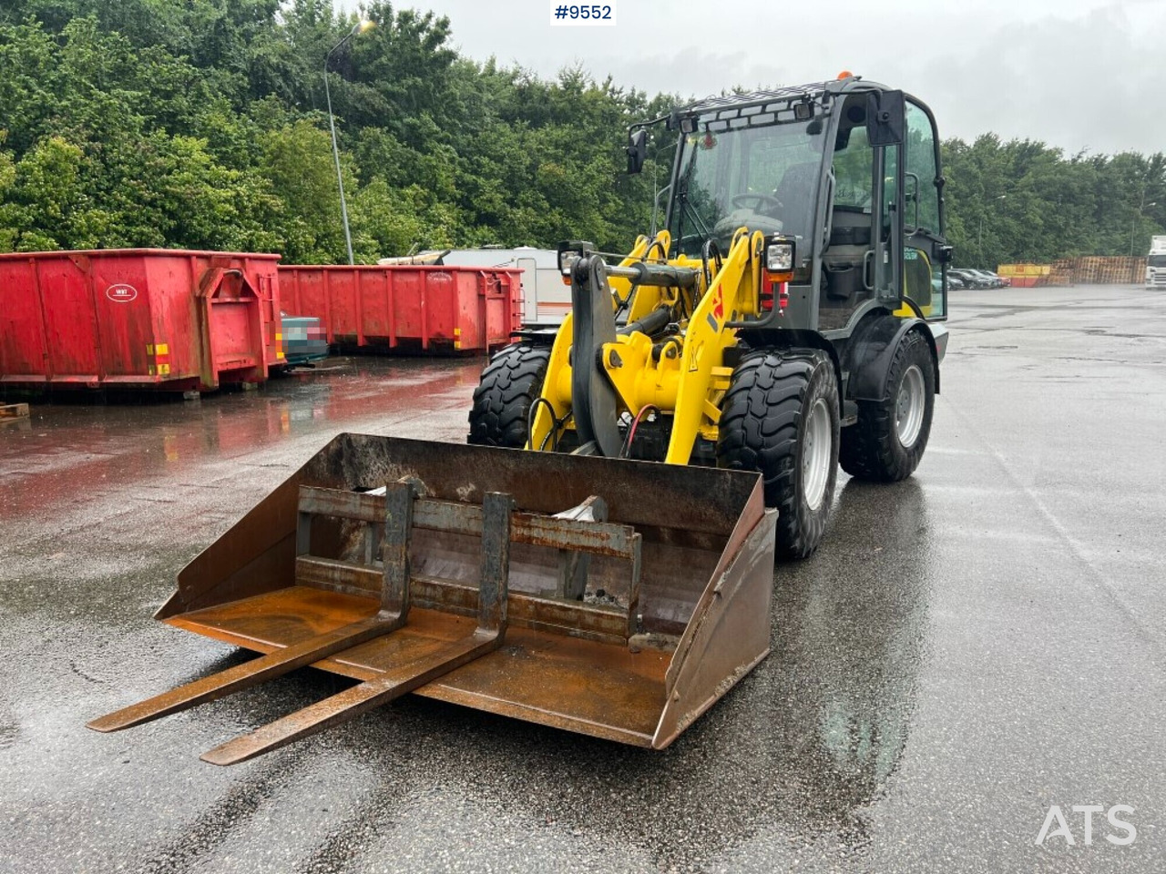 Wheel loader Wacker Neuson WL52 gears and tool stand - Radlader: das Bild 1 Wheel loader Wacker Neuson WL52 gears and tool stand - Radlader: das Bild 1