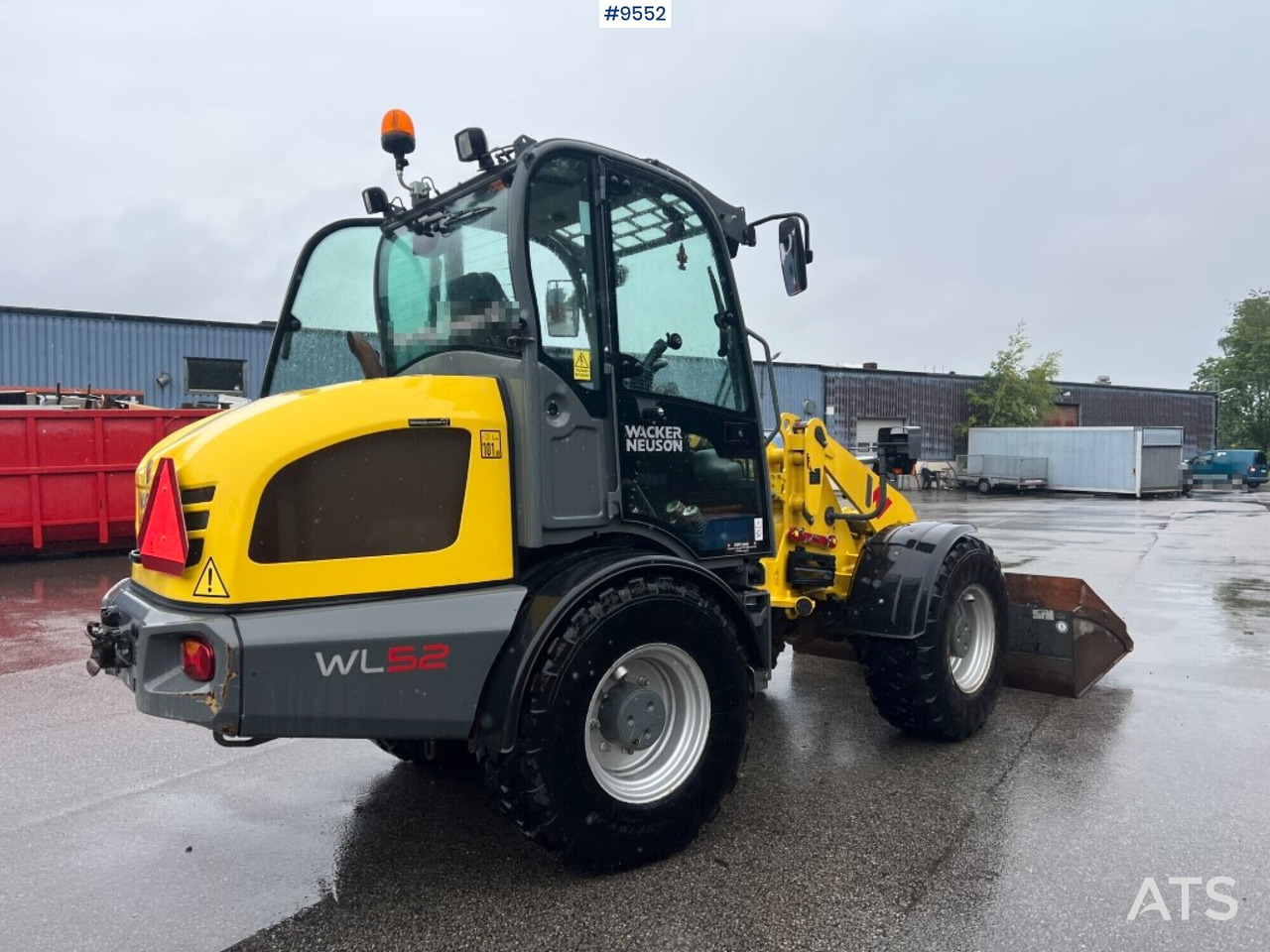 Wheel loader Wacker Neuson WL52 gears and tool stand - Radlader: das Bild 3 Wheel loader Wacker Neuson WL52 gears and tool stand - Radlader: das Bild 3