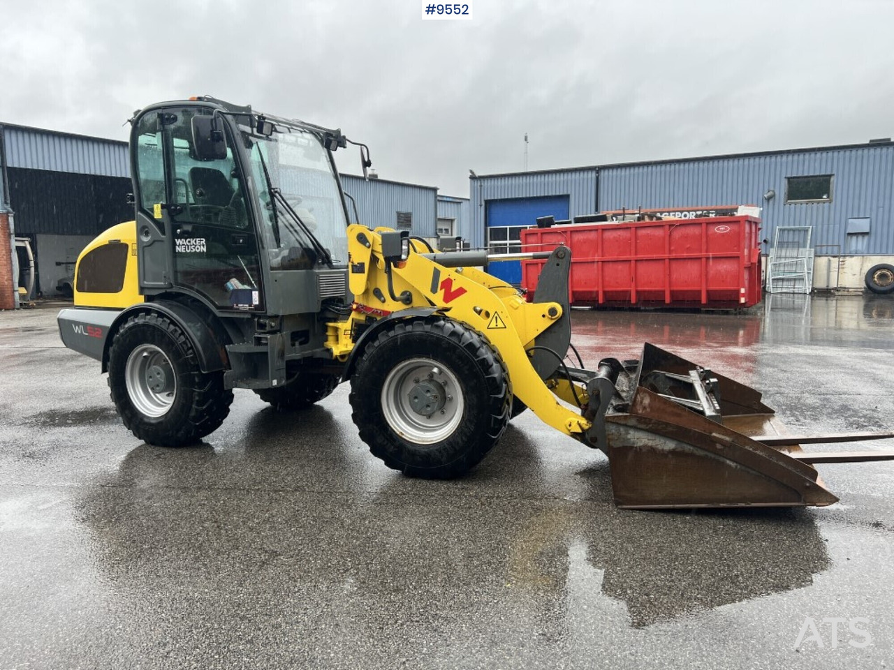Wheel loader Wacker Neuson WL52 gears and tool stand - Radlader: das Bild 2 Wheel loader Wacker Neuson WL52 gears and tool stand - Radlader: das Bild 2