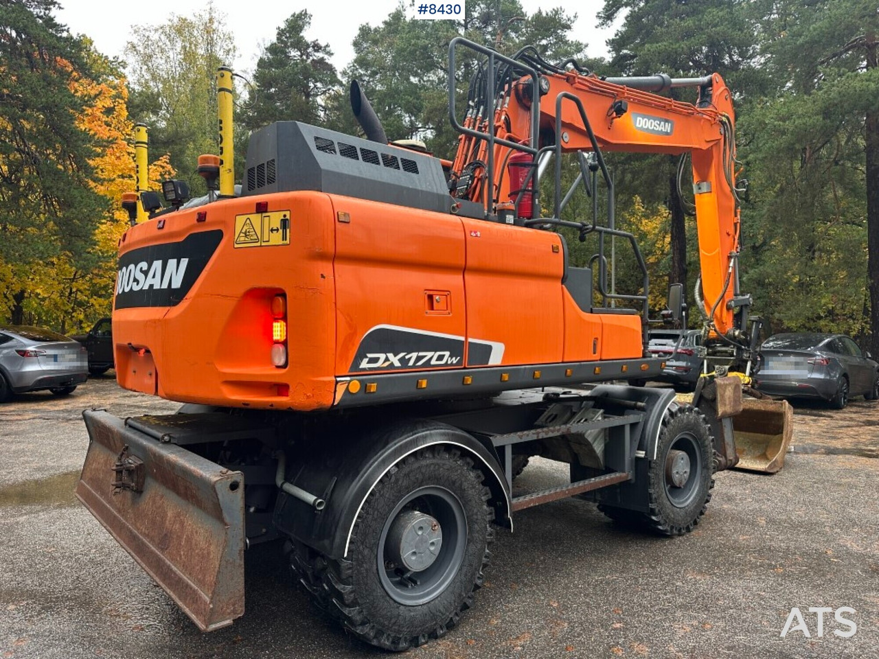 Wheeled Excavator Doosan DX170W (See video) - Mobilbagger: das Bild 5 Wheeled Excavator Doosan DX170W (See video) - Mobilbagger: das Bild 5