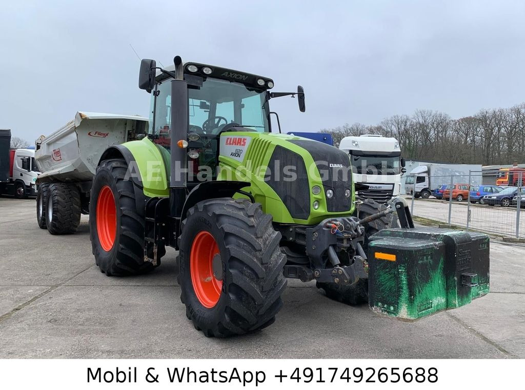 Claas Axion 820 4x4 *Straßen-Zulassung/CEBIS/AHK - Traktor: das Bild 1 Claas Axion 820 4x4 *Straßen-Zulassung/CEBIS/AHK - Traktor: das Bild 1