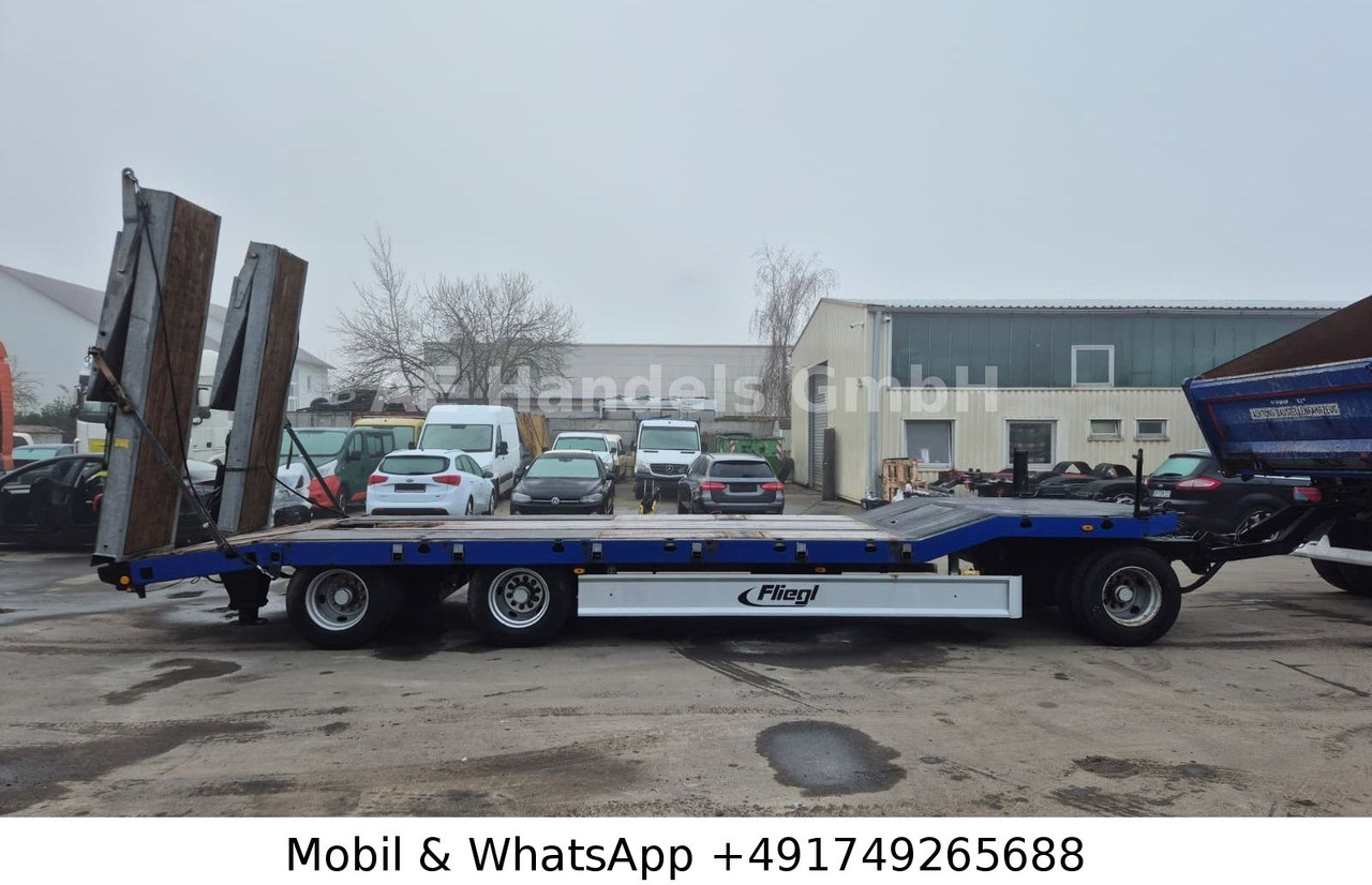 Fliegl DTS 300 Drehschemel Tieflader*Hydraulische Rampe - Tieflader Anhänger: das Bild 2 Fliegl DTS 300 Drehschemel Tieflader*Hydraulische Rampe - Tieflader Anhänger: das Bild 2