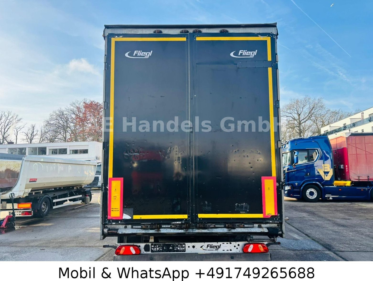 Fliegl SDS 390 *Edscha/Tautliner/Palletenkasten/Airpipe - Planenauflieger: das Bild 5 Fliegl SDS 390 *Edscha/Tautliner/Palletenkasten/Airpipe - Planenauflieger: das Bild 5