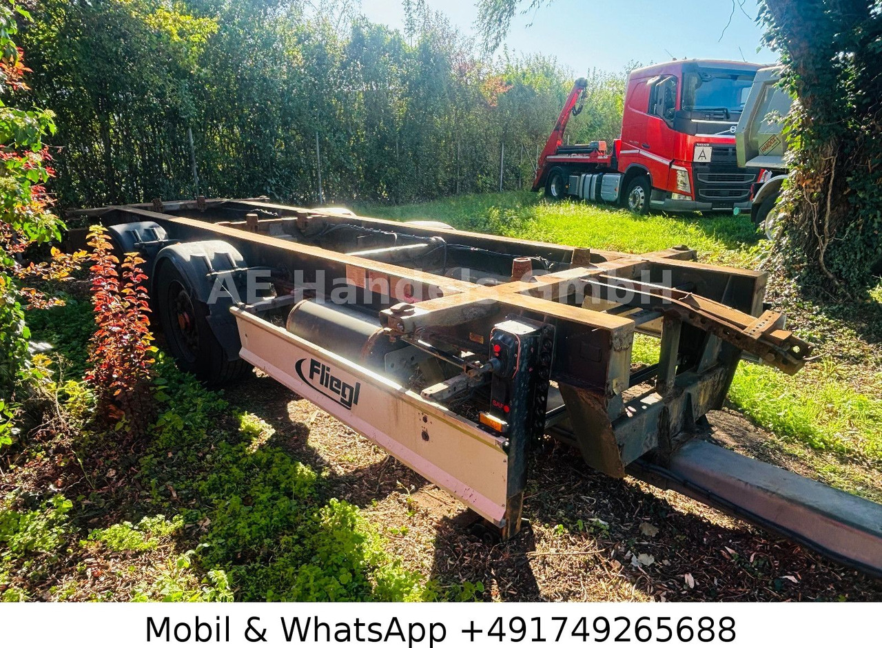 Fliegl TWP 180 Tandem Tiefgekoppelt *BWP/Scheibenbremse - Container/ Wechselfahrgestell Anhänger: das Bild 1 Fliegl TWP 180 Tandem Tiefgekoppelt *BWP/Scheibenbremse - Container/ Wechselfahrgestell Anhänger: das Bild 1