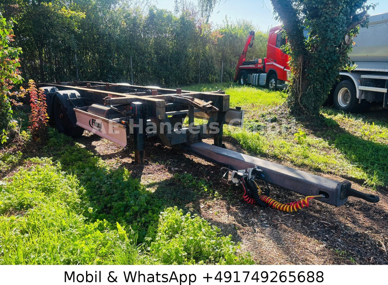 Fliegl TWP 180 Tandem Tiefgekoppelt *BWP/Scheibenbremse - Container/ Wechselfahrgestell Anhänger: das Bild 2 Fliegl TWP 180 Tandem Tiefgekoppelt *BWP/Scheibenbremse - Container/ Wechselfahrgestell Anhänger: das Bild 2