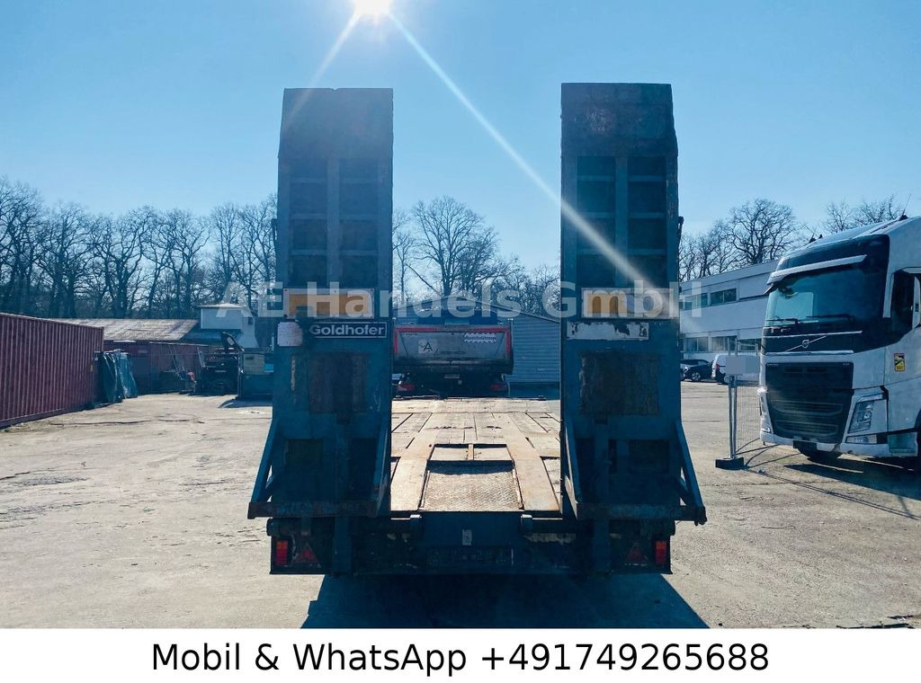 Goldhofer TU 3-24/80 Drehschemel *Rampen/L.8,30m/TÜV-11.25 - Tieflader Anhänger: das Bild 4 Goldhofer TU 3-24/80 Drehschemel *Rampen/L.8,30m/TÜV-11.25 - Tieflader Anhänger: das Bild 4