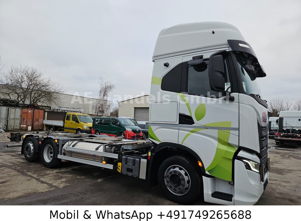 Iveco S-Way 460 AS BDF LNG *Retarder/Lenk+Lift/Multi - Containerwagen/ Wechselfahrgestell LKW: das Bild 2 Iveco S-Way 460 AS BDF LNG *Retarder/Lenk+Lift/Multi - Containerwagen/ Wechselfahrgestell LKW: das Bild 2