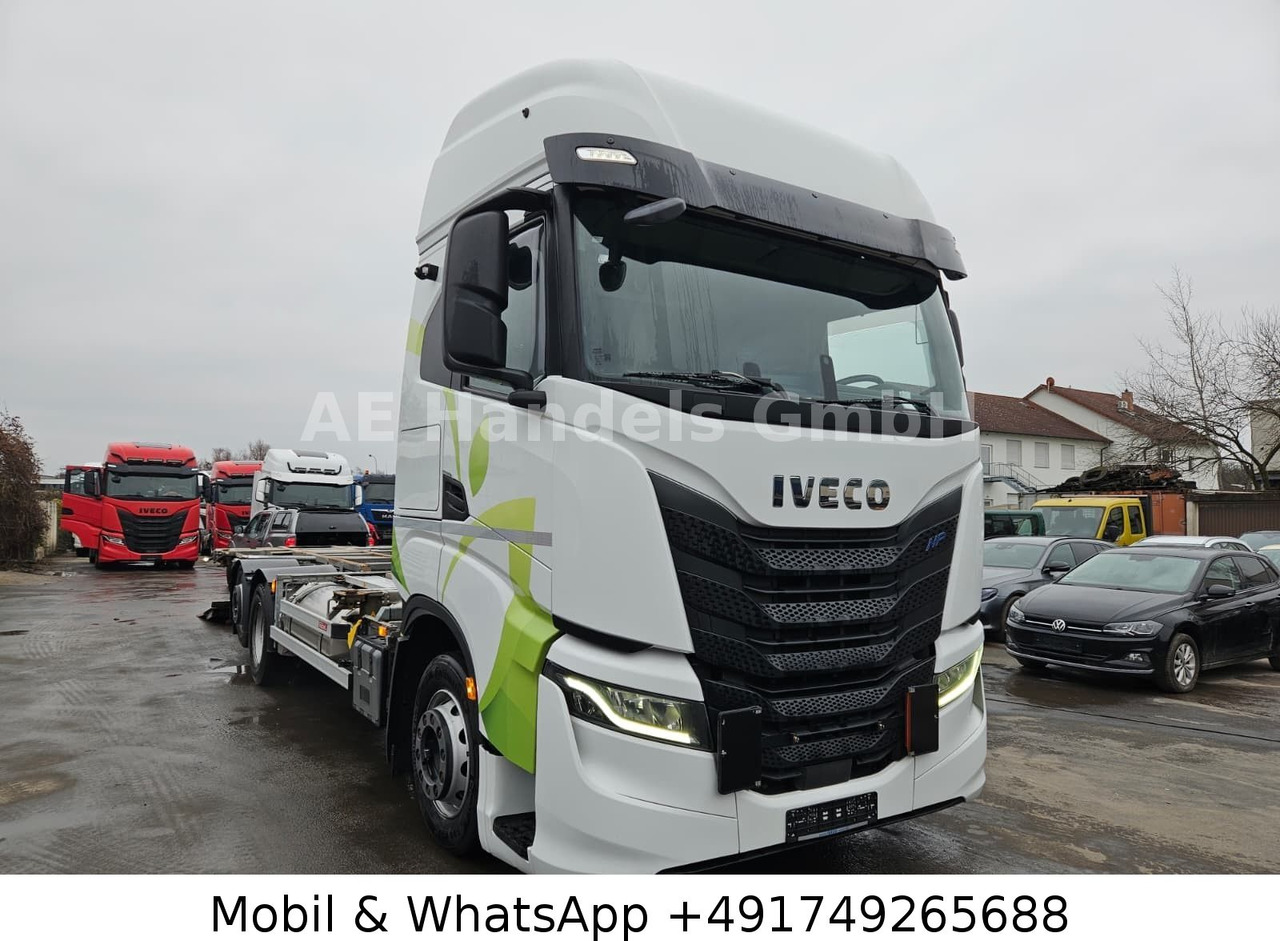 Iveco SWay 460 AS BDF LNG *Retader/Lenk+Lift/LBW/Multi - Containerwagen/ Wechselfahrgestell LKW: das Bild 1 Iveco SWay 460 AS BDF LNG *Retader/Lenk+Lift/LBW/Multi - Containerwagen/ Wechselfahrgestell LKW: das Bild 1