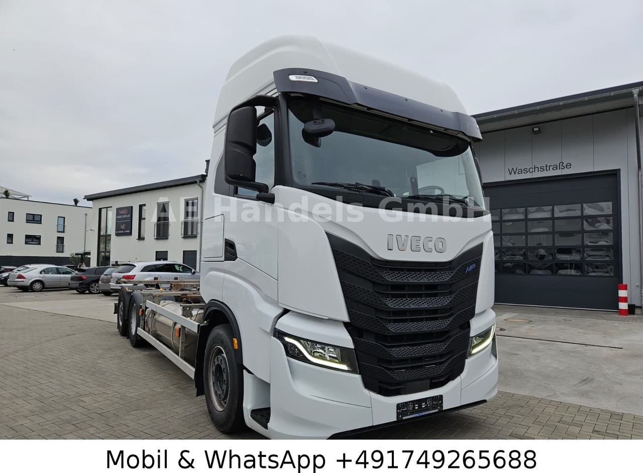 Iveco SWay 460 AS BDF LNG*Retarder/Lenk+Lift/LBW/Multi - Containerwagen/ Wechselfahrgestell LKW: das Bild 1 Iveco SWay 460 AS BDF LNG*Retarder/Lenk+Lift/LBW/Multi - Containerwagen/ Wechselfahrgestell LKW: das Bild 1