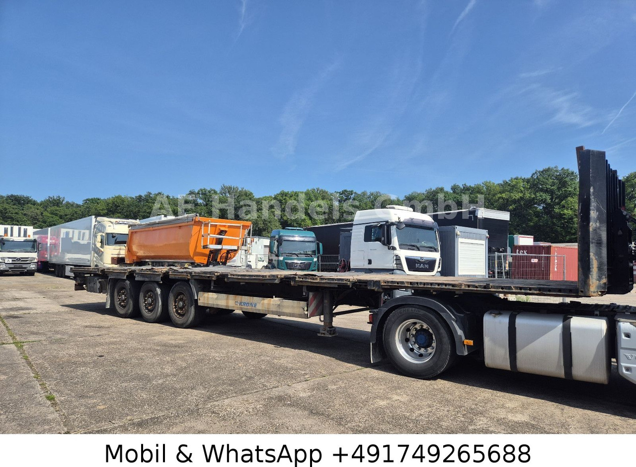 Krone SD Plateau *1.Lift/Verbreiterungs-Schilder-3m - Pritschenauflieger/ Plattformauflieger: das Bild 2 Krone SD Plateau *1.Lift/Verbreiterungs-Schilder-3m - Pritschenauflieger/ Plattformauflieger: das Bild 2