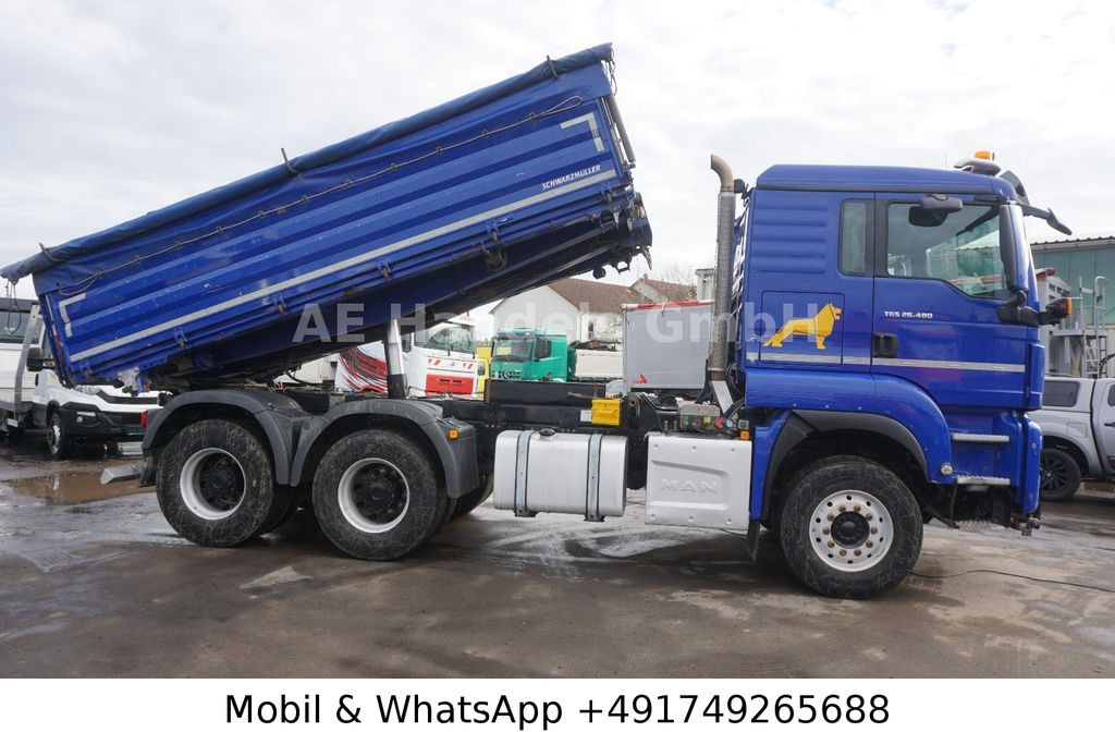 MAN TGS 26.480 XLX BB 6x4*Pritarder/Manual/Bordmatik MAN TGS 26.480 XLX BB 6x4*Pritarder/Manual/Bordmatik - Kipper: das Bild 5 MAN TGS 26.480 XLX BB 6x4*Pritarder/Manual/Bordmatik MAN TGS 26.480 XLX BB 6x4*Pritarder/Manual/Bordmatik - Kipper: das Bild 5
