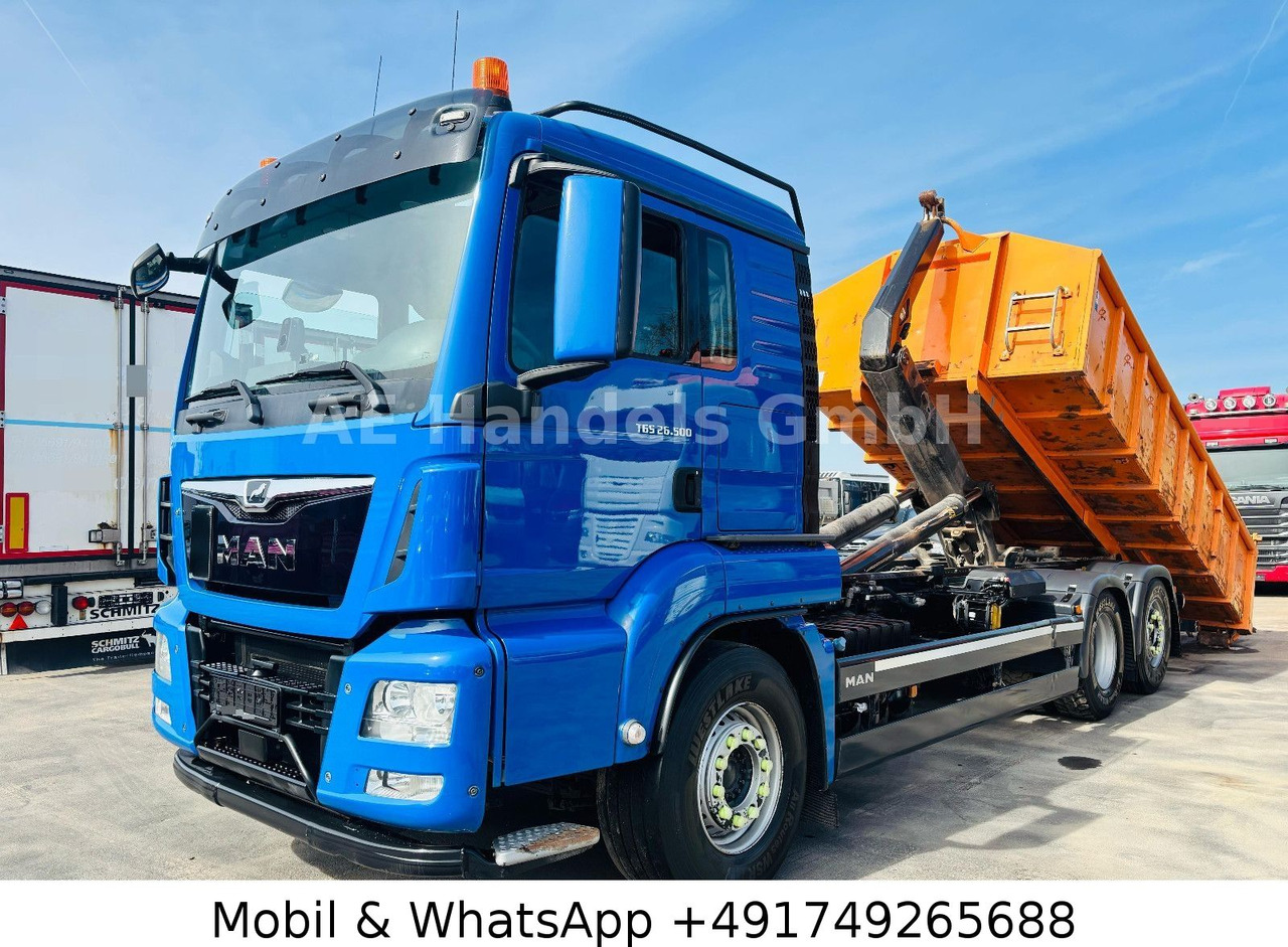 MAN TGS 26.500 L BL 6x2 *Retarder/Lenk+Lift/MEILLER - Abrollkipper, Autokran: das Bild 1 MAN TGS 26.500 L BL 6x2 *Retarder/Lenk+Lift/MEILLER - Abrollkipper, Autokran: das Bild 1