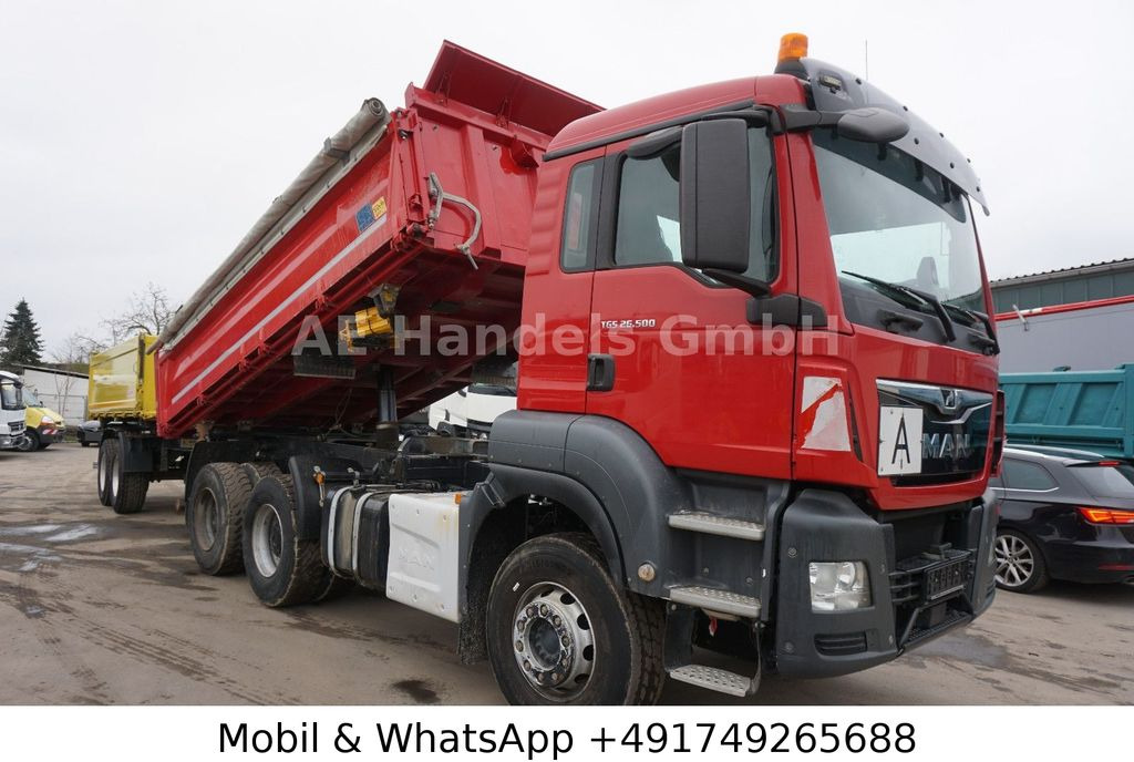 MAN TGS 26.500 XLX BB 6x4 *Pritarder/MEILLER-10m³/AP - Kipper: das Bild 1 MAN TGS 26.500 XLX BB 6x4 *Pritarder/MEILLER-10m³/AP - Kipper: das Bild 1