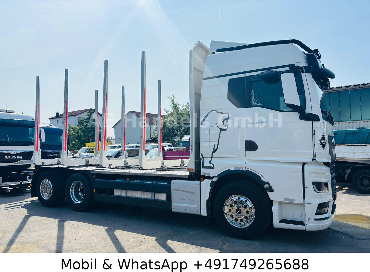 MAN TGX 26.510 GM LL 6x2 *Retarder/3.Lenk/Standklima - Holztransporter: das Bild 2 MAN TGX 26.510 GM LL 6x2 *Retarder/3.Lenk/Standklima - Holztransporter: das Bild 2
