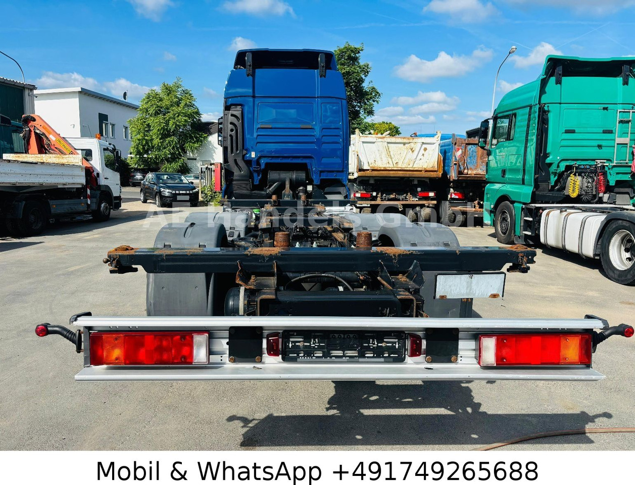 MAN TGX 26.510 XLX LL 6x2*Retarder/Lenk+Lift/ACC/LDW - Containerwagen/ Wechselfahrgestell LKW: das Bild 4 MAN TGX 26.510 XLX LL 6x2*Retarder/Lenk+Lift/ACC/LDW - Containerwagen/ Wechselfahrgestell LKW: das Bild 4