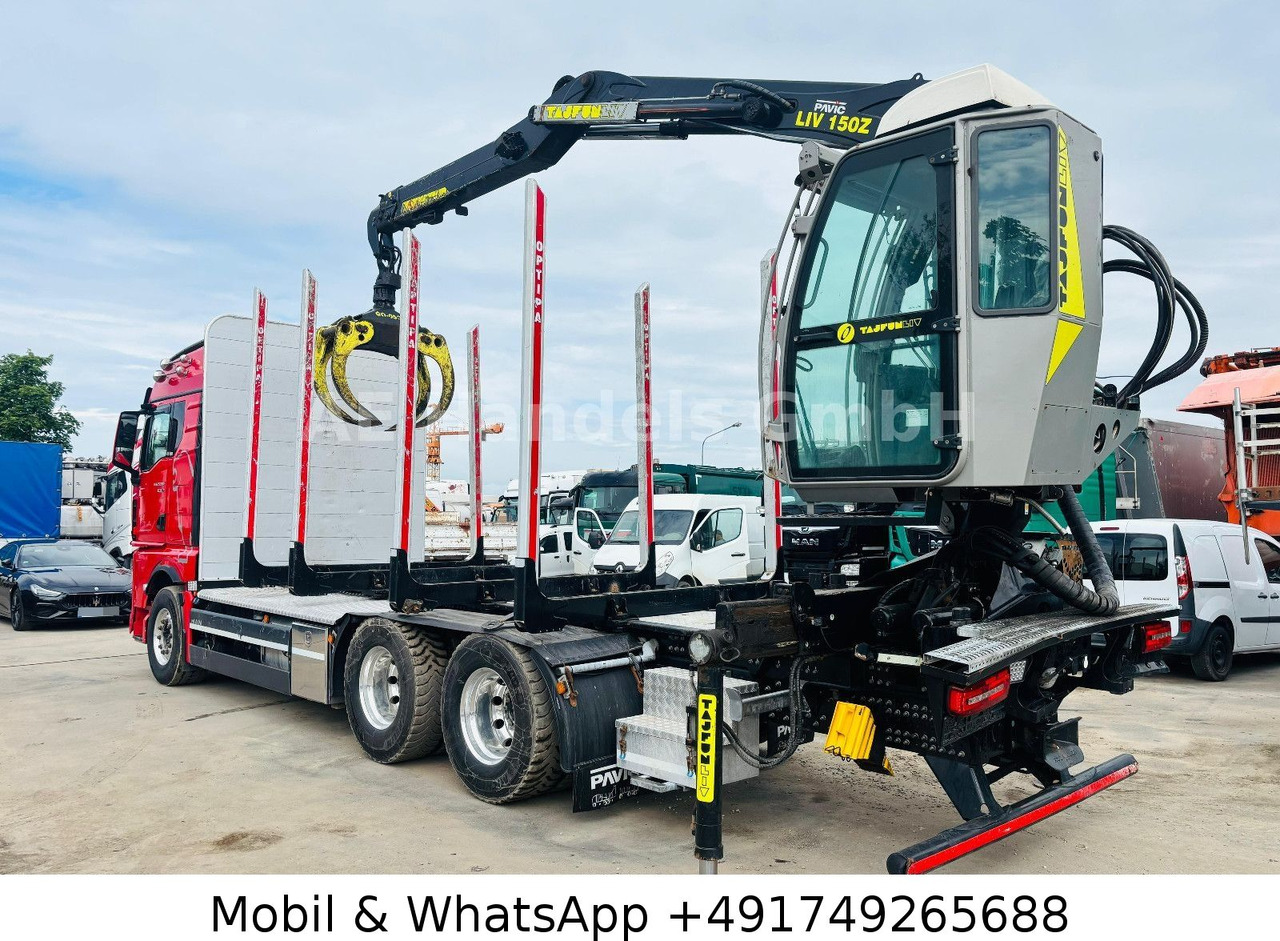 MAN TGX 26.580 GM BL 6x4 *Retarder/Tajfun-LIV-150Z - Holztransporter, Autokran: das Bild 3 MAN TGX 26.580 GM BL 6x4 *Retarder/Tajfun-LIV-150Z - Holztransporter, Autokran: das Bild 3