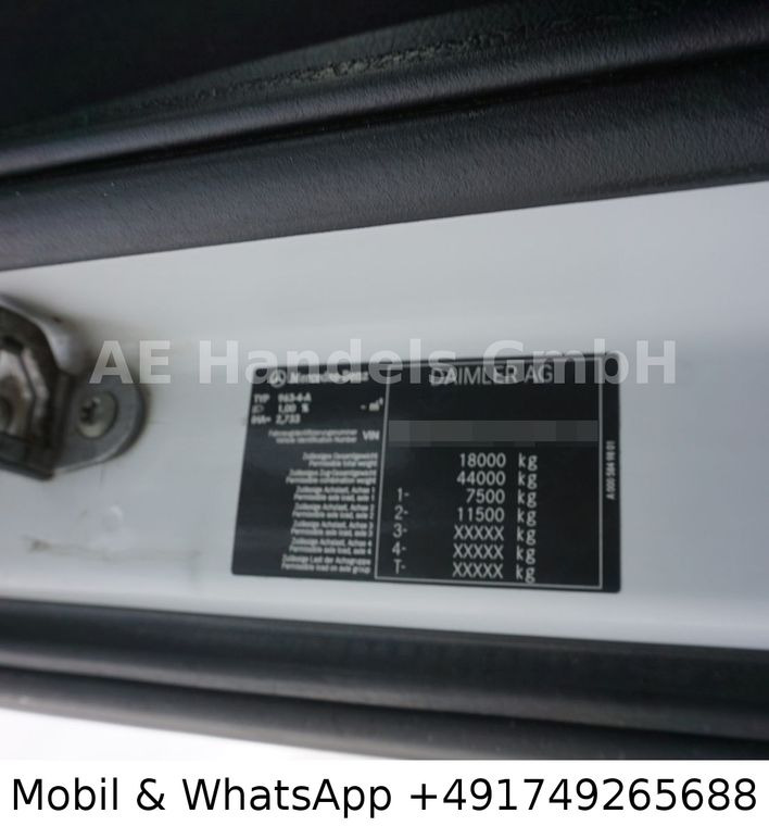 Sattelzugmaschine Mercedes-Benz Actros IV 1851 BL 4x4 HAD*Retarder/Hydr./ACC/LDW: das Bild 9