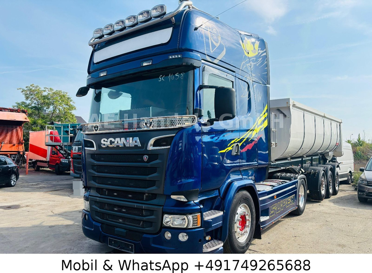 Sattelzugmaschine Scania R580 V8 TopLine LL *Retarder/Standklima/Hydr.: das Bild 6