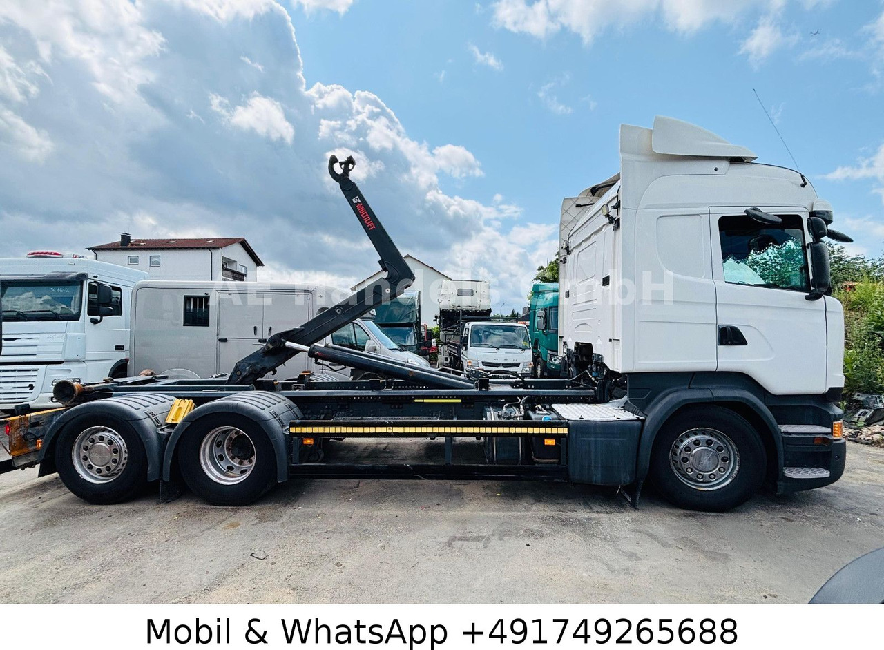 Scania R450 LL 6x2 *Retarder/Hiab-OPT20S59/Standklima - Abrollkipper: das Bild 3 Scania R450 LL 6x2 *Retarder/Hiab-OPT20S59/Standklima - Abrollkipper: das Bild 3