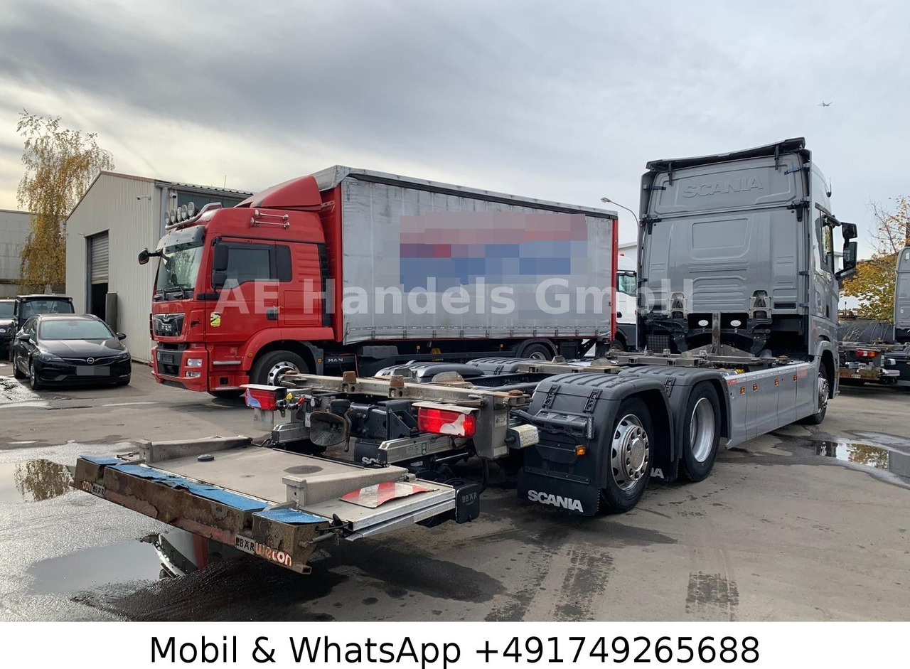 Scania S450 HighLine BDF *Retarder/Lenk+Lift/Multi/LBW - Containerwagen/ Wechselfahrgestell LKW: das Bild 5 Scania S450 HighLine BDF *Retarder/Lenk+Lift/Multi/LBW - Containerwagen/ Wechselfahrgestell LKW: das Bild 5