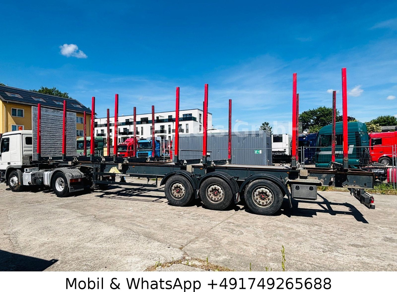 Schwarzmüller S1 Y-Serie Lang-Holz *8x Rungen/Liftachse/Alcoa - Holzauflieger: das Bild 5 Schwarzmüller S1 Y-Serie Lang-Holz *8x Rungen/Liftachse/Alcoa - Holzauflieger: das Bild 5