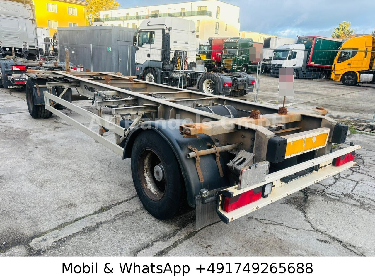 Sommer AW 18T Drehschemel BDF *Luft/Luft*Scheibenbremse - Container/ Wechselfahrgestell Anhänger: das Bild 3 Sommer AW 18T Drehschemel BDF *Luft/Luft*Scheibenbremse - Container/ Wechselfahrgestell Anhänger: das Bild 3