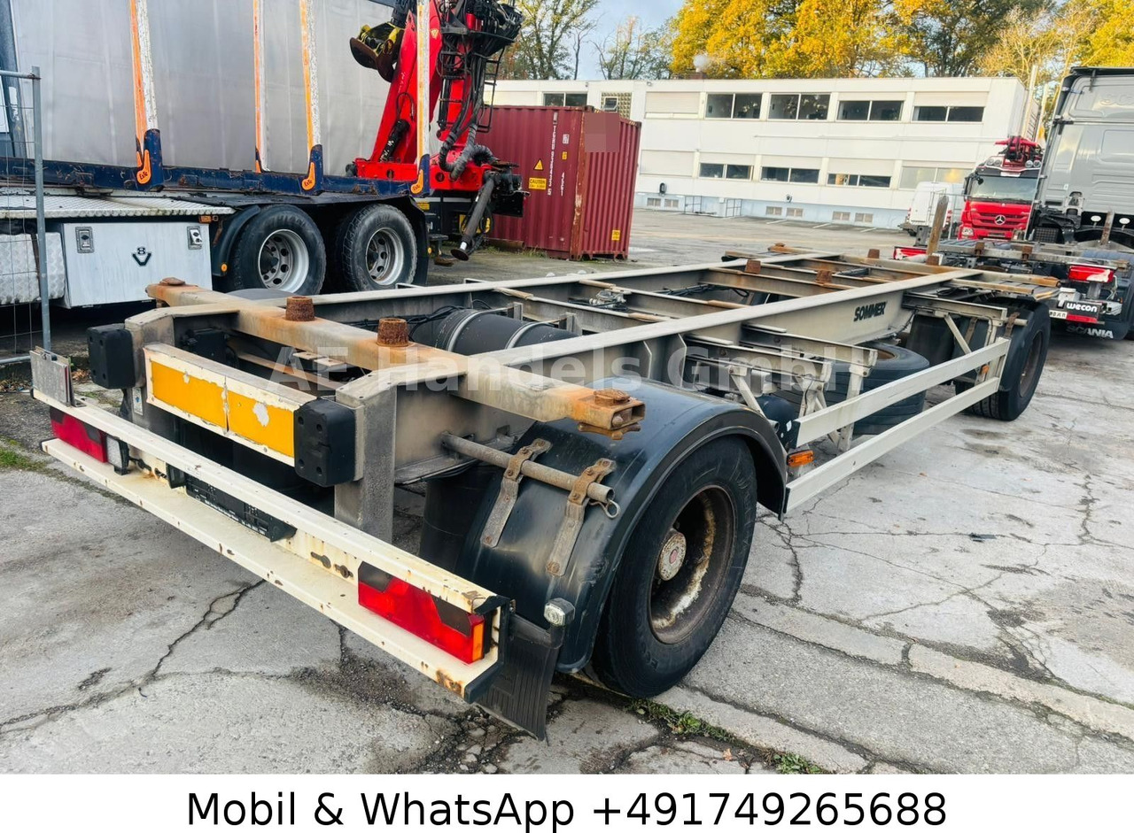 Sommer AW 18T Drehschemel BDF *Luft/Luft*Scheibenbremse - Container/ Wechselfahrgestell Anhänger: das Bild 5 Sommer AW 18T Drehschemel BDF *Luft/Luft*Scheibenbremse - Container/ Wechselfahrgestell Anhänger: das Bild 5