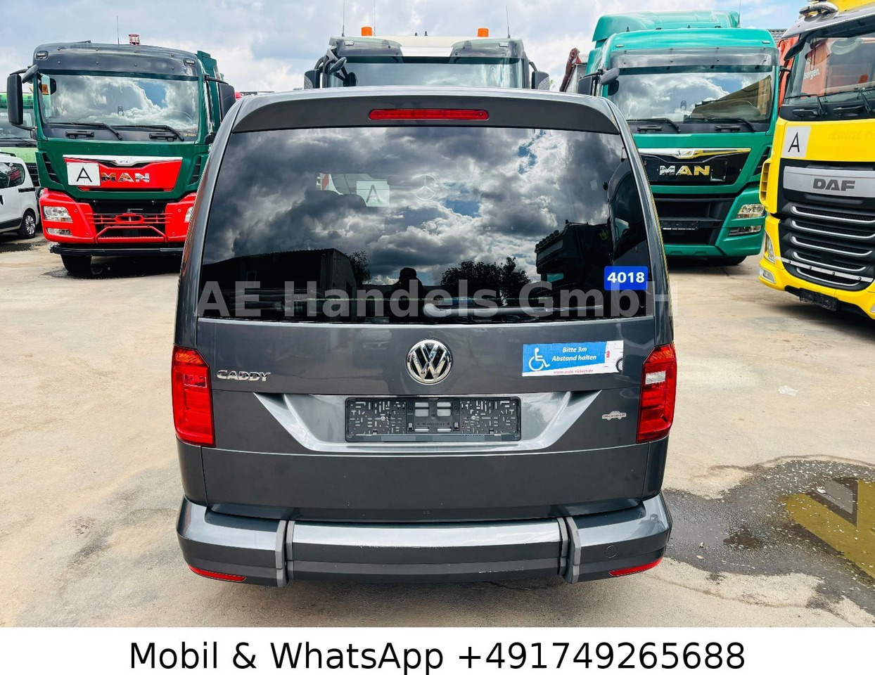 Volkswagen Caddy 2.0 TDI Maxi BTW *Rampe/Klima/Tempomat/6+1 - Personentransporter: das Bild 5 Volkswagen Caddy 2.0 TDI Maxi BTW *Rampe/Klima/Tempomat/6+1 - Personentransporter: das Bild 5