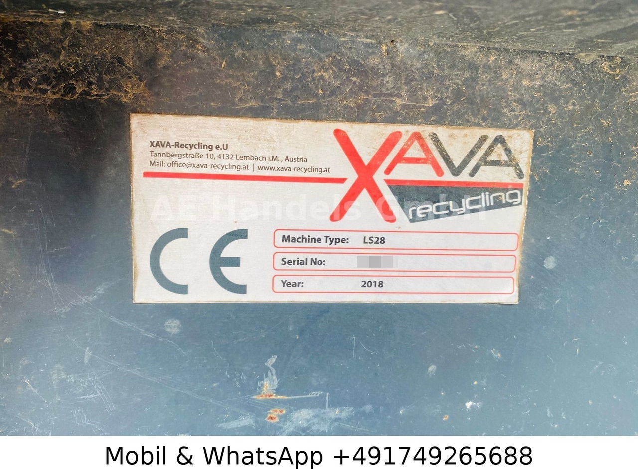 Siebmaschine XAVA LS28 Rüttelsieb/Vibrating-Sieve *8,35m³: das Bild 14
