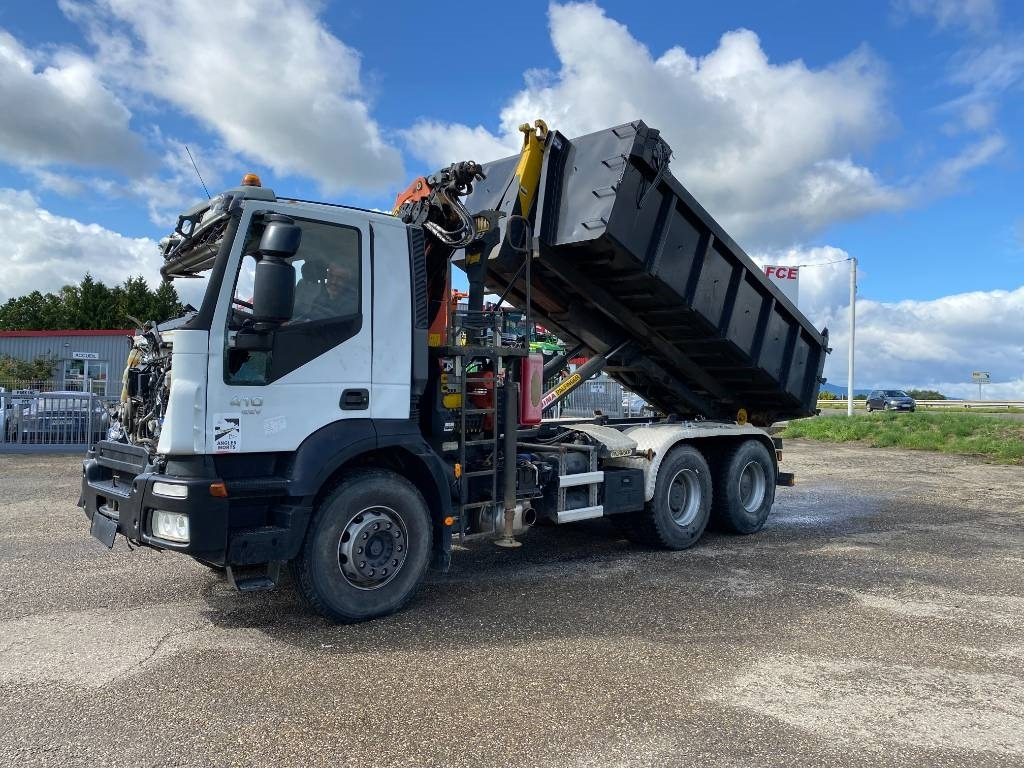 Iveco TRAKKER 410/EEV -PALFINGER PK13001-T18 endommagé - Abrollkipper: das Bild 3 Iveco TRAKKER 410/EEV -PALFINGER PK13001-T18 endommagé - Abrollkipper: das Bild 3