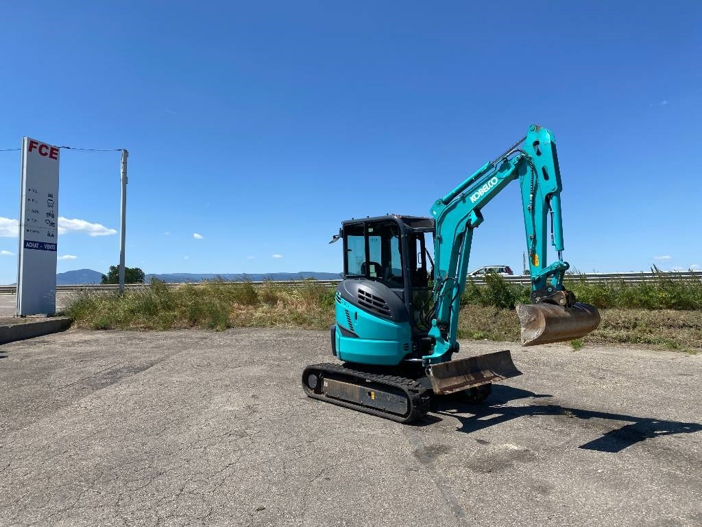 Kobelco SK28SR-6E 1er Main Origine Française endommagée - Minibagger: das Bild 3 Kobelco SK28SR-6E 1er Main Origine Française endommagée - Minibagger: das Bild 3