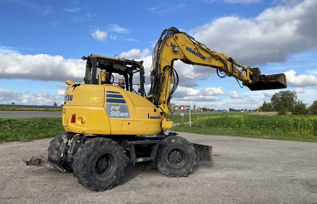 Komatsu PW 98MR-10 1er Main endommagée - Mobilbagger: das Bild 4 Komatsu PW 98MR-10 1er Main endommagée - Mobilbagger: das Bild 4