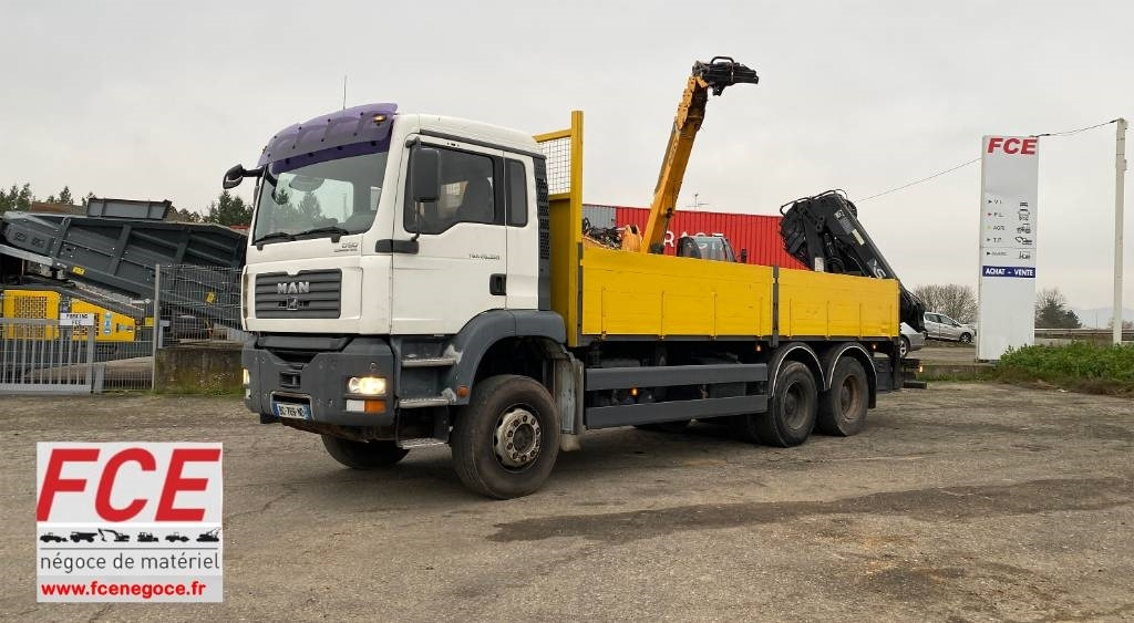 MAN TGA 36.350 /HIAB 166E4 Non Accidenté - Pritsche LKW: das Bild 1 MAN TGA 36.350 /HIAB 166E4 Non Accidenté - Pritsche LKW: das Bild 1