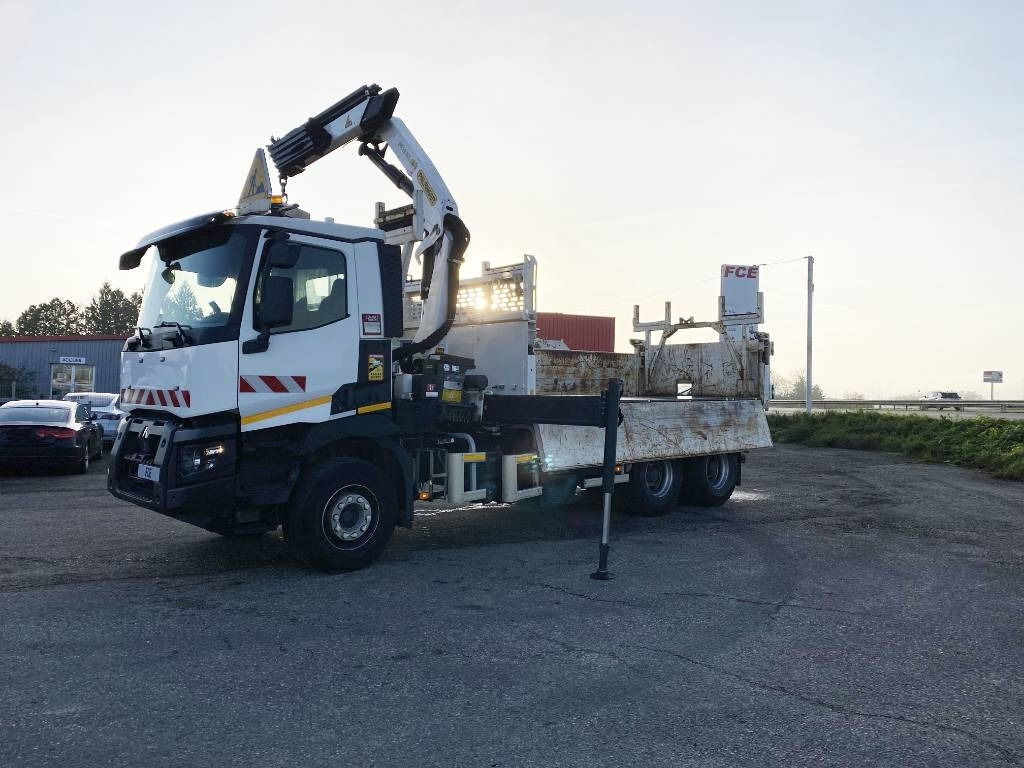 Renault C430 Dti11-Palfinger PK19.001/Tri-Benne endommagé - Kipper: das Bild 3 Renault C430 Dti11-Palfinger PK19.001/Tri-Benne endommagé - Kipper: das Bild 3