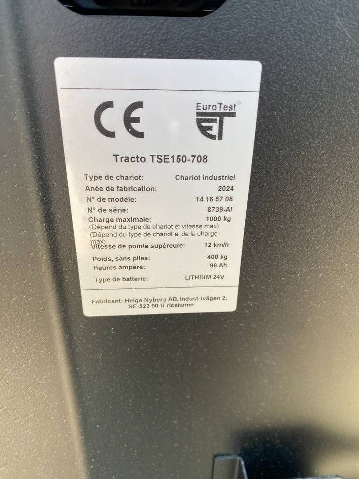 Kommissionierer Toyota BT/MOVIT TSE 150-708 1er MAIN endommagé: das Bild 7