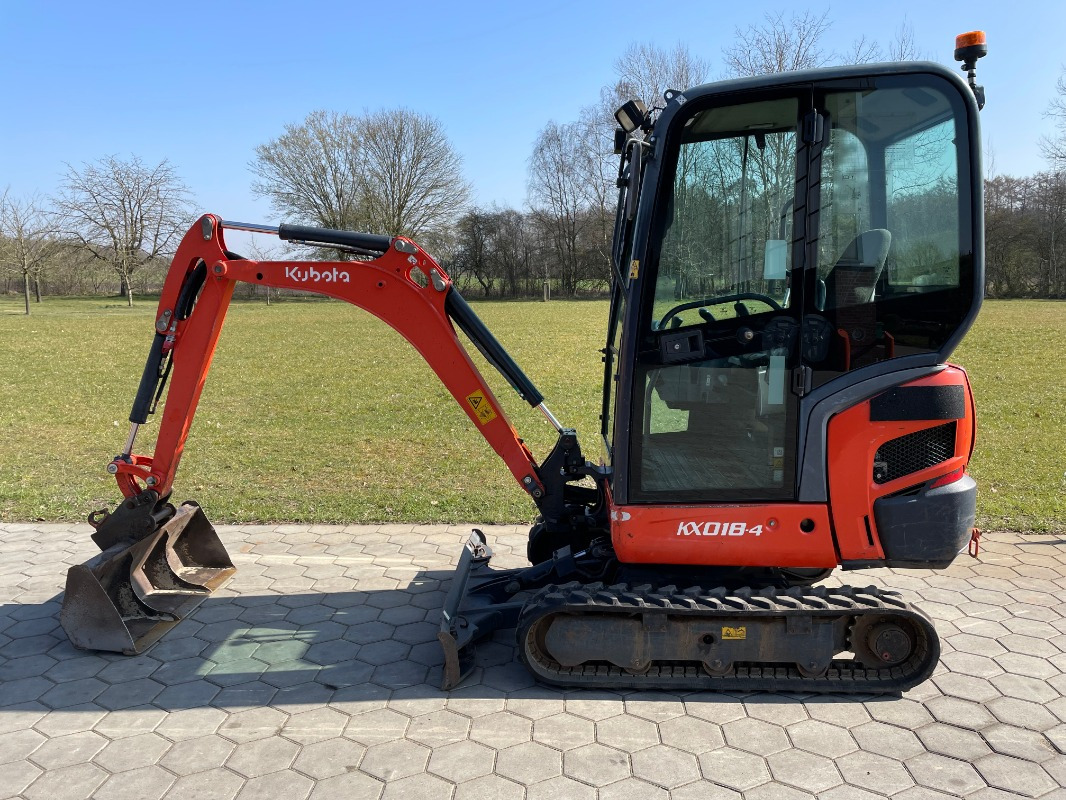 Kubota KX18-4 - Minibagger: das Bild 3 Kubota KX18-4 - Minibagger: das Bild 3