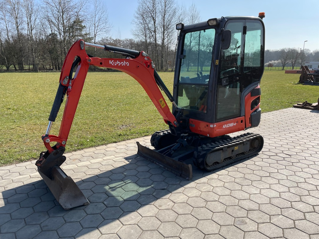 Kubota KX18-4 - Minibagger: das Bild 1 Kubota KX18-4 - Minibagger: das Bild 1