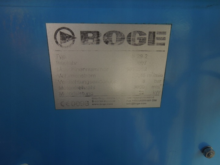 BOGE S29-2 - Luftkompressor: das Bild 3 BOGE S29-2 - Luftkompressor: das Bild 3