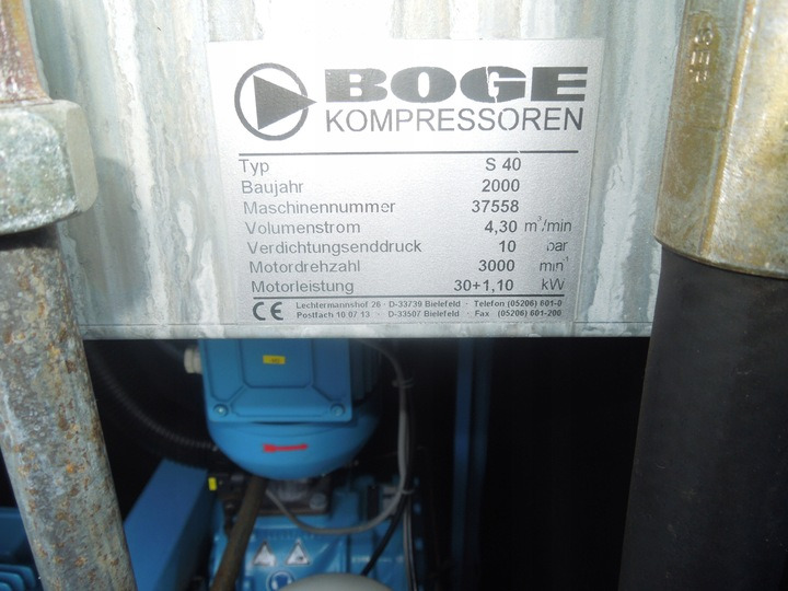 BOGE S40 - Luftkompressor: das Bild 4 BOGE S40 - Luftkompressor: das Bild 4