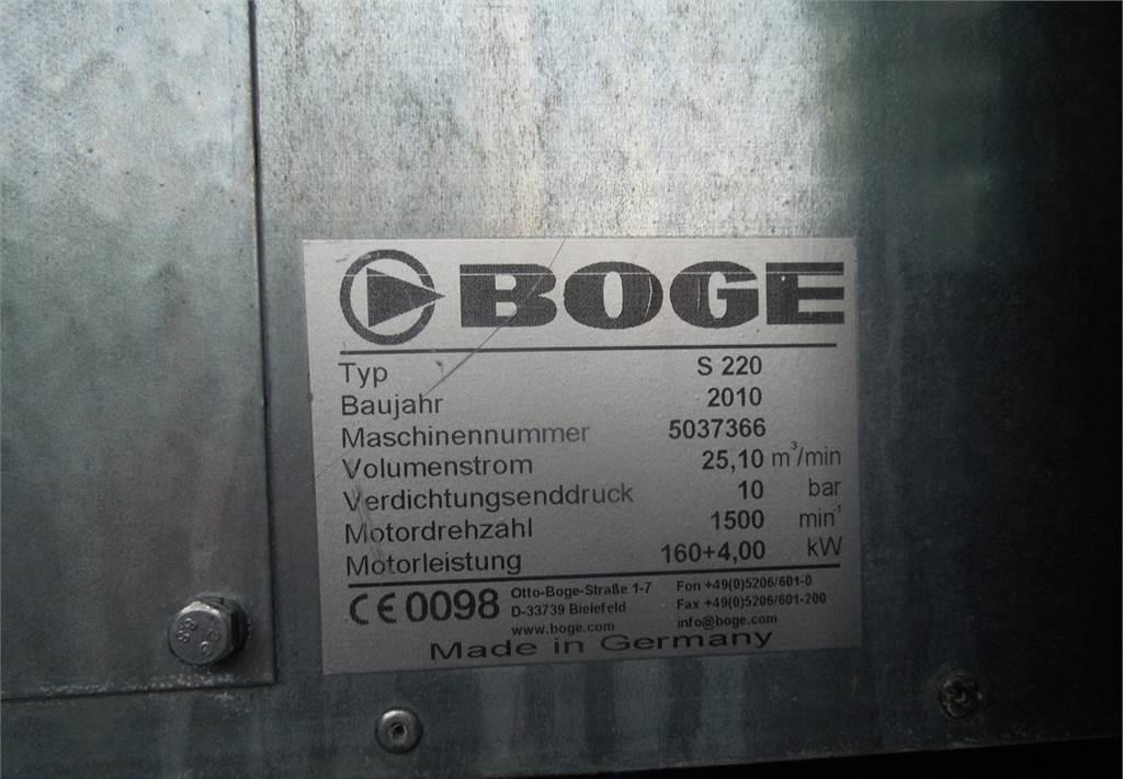 Boge SPRĘŻARKA ŚRUBOWA S220 160KW 2010R !!! - Luftkompressor: das Bild 4 Boge SPRĘŻARKA ŚRUBOWA S220 160KW 2010R !!! - Luftkompressor: das Bild 4