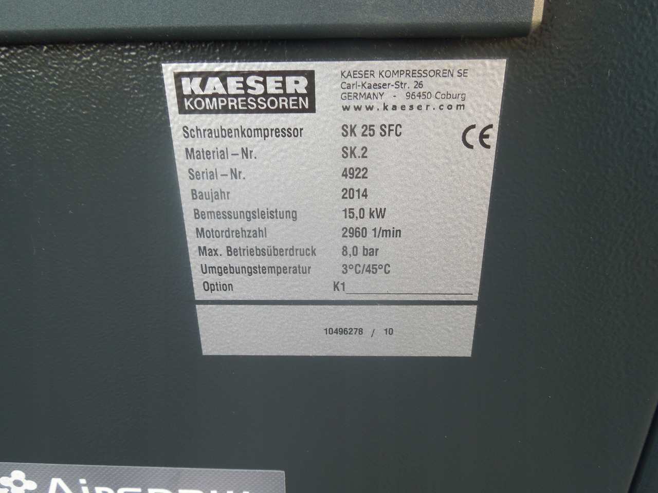 KAESER SK25 SFC - Luftkompressor: das Bild 4 KAESER SK25 SFC - Luftkompressor: das Bild 4