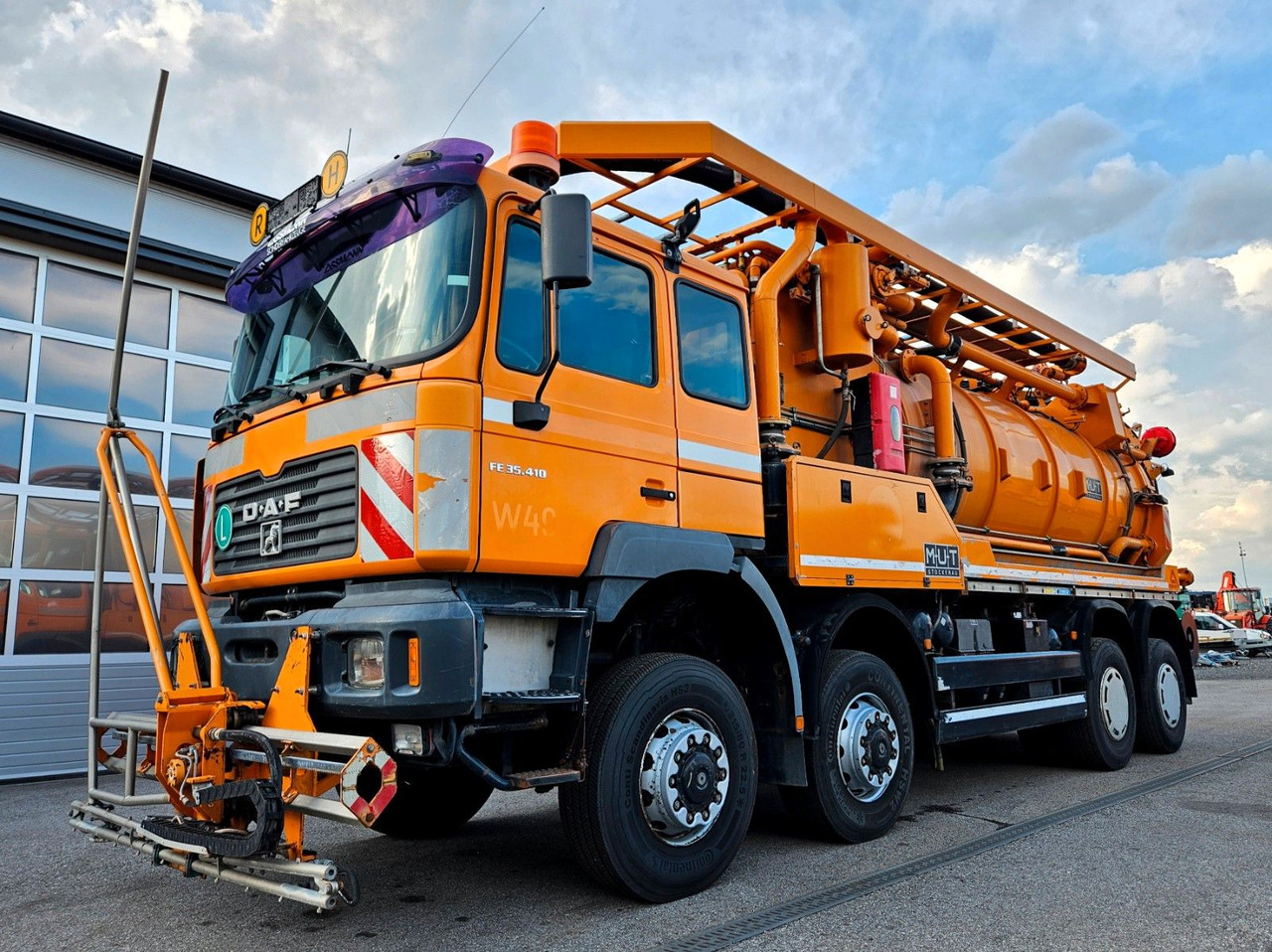 MAN FE35.410 8x6 Assmann Kanalspüler V2A Recycling - Saug-/ Spülfahrzeug: das Bild 1 MAN FE35.410 8x6 Assmann Kanalspüler V2A Recycling - Saug-/ Spülfahrzeug: das Bild 1