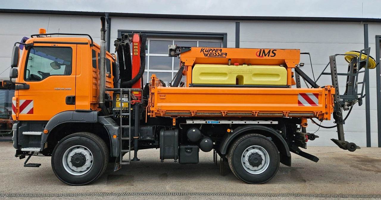 MAN TGM 18.290 4x4 Palfinger PK7001 Kran Funk Euro5 - Kipper, Autokran: das Bild 5 MAN TGM 18.290 4x4 Palfinger PK7001 Kran Funk Euro5 - Kipper, Autokran: das Bild 5