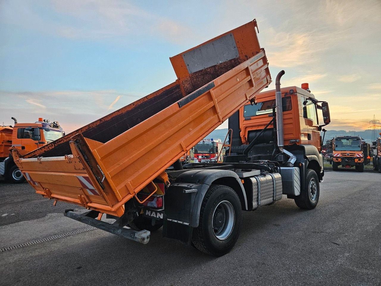 MAN TGS 18.360 4x4 BL Euro5 Meiller - Kipper: das Bild 5 MAN TGS 18.360 4x4 BL Euro5 Meiller - Kipper: das Bild 5