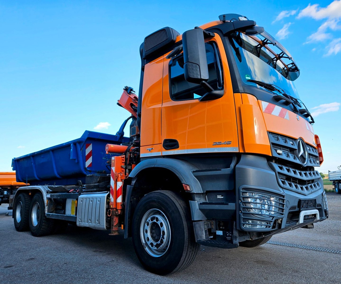 Mercedes-Benz AROCS 2645 6x4 Kran Atlas 240.2E A4 - Abrollkipper, Autokran: das Bild 5 Mercedes-Benz AROCS 2645 6x4 Kran Atlas 240.2E A4 - Abrollkipper, Autokran: das Bild 5
