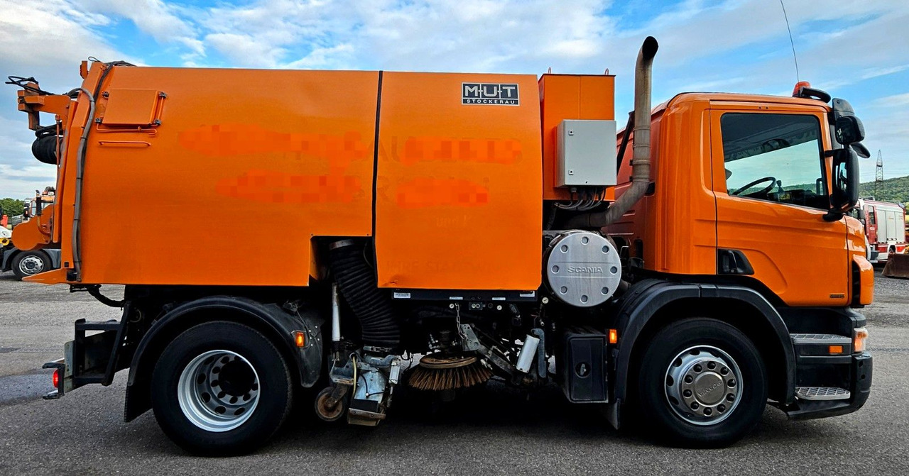 Scania P280 Euro5 MUT 7m3 Hydrostat - Kehrmaschine: das Bild 2 Scania P280 Euro5 MUT 7m3 Hydrostat - Kehrmaschine: das Bild 2