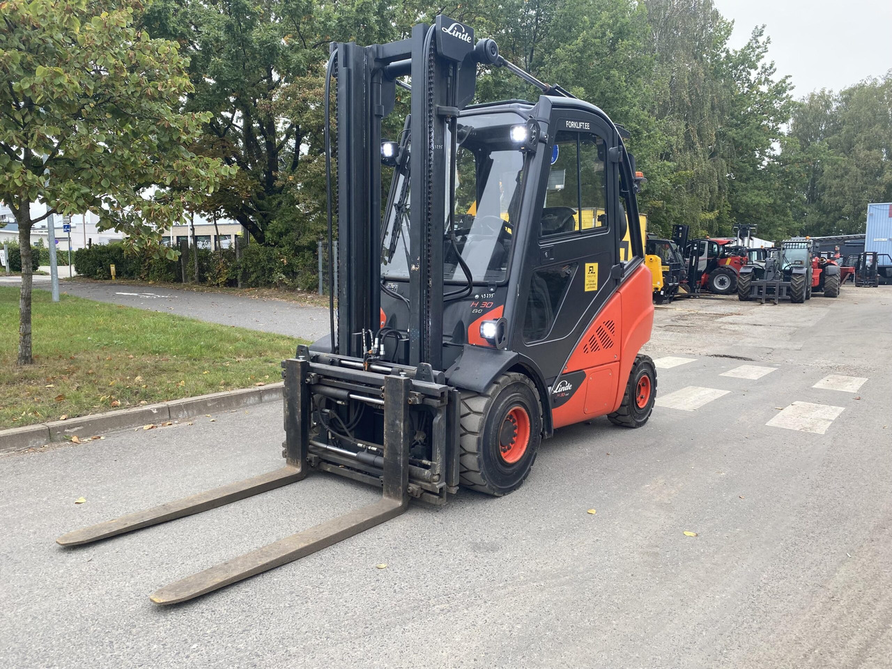 Linde H30D - Dieselstapler: das Bild 1 Linde H30D - Dieselstapler: das Bild 1