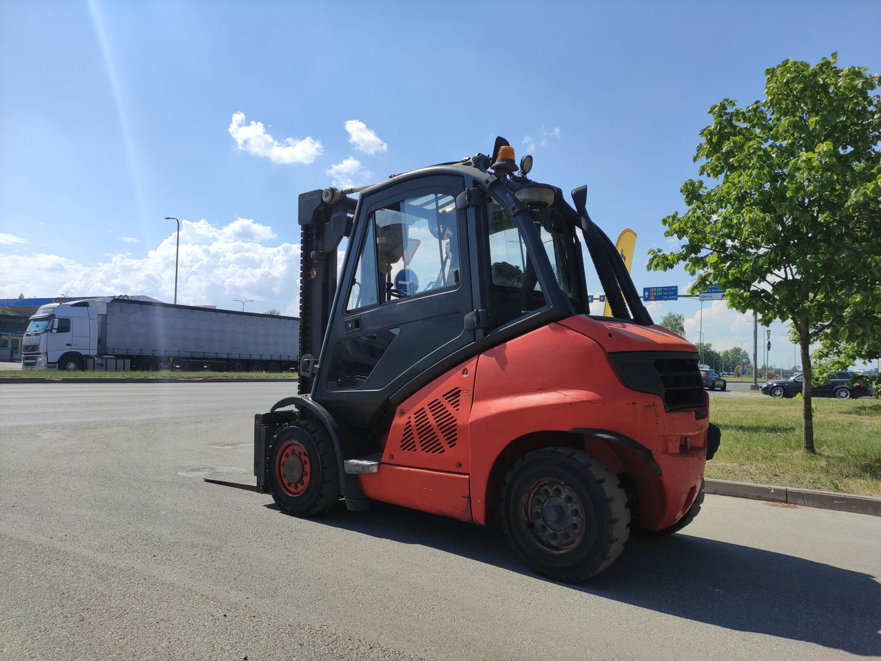 Linde H40D-01 - Dieselstapler: das Bild 3 Linde H40D-01 - Dieselstapler: das Bild 3