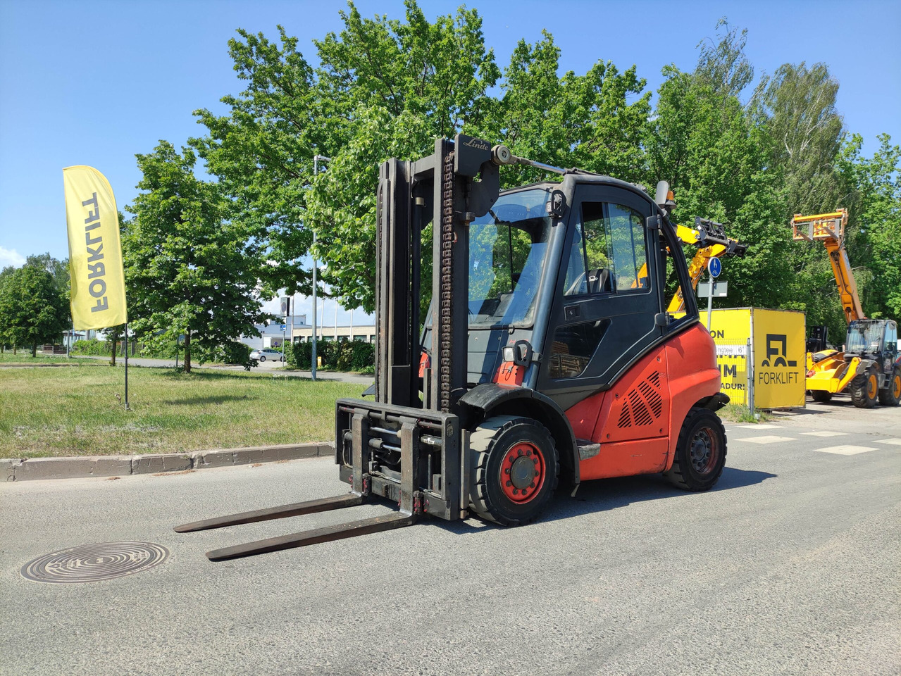 Linde H40D-01 - Dieselstapler: das Bild 1 Linde H40D-01 - Dieselstapler: das Bild 1